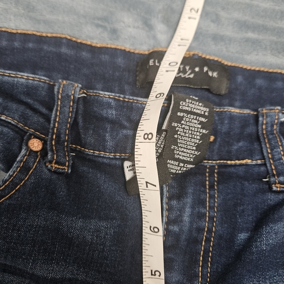 Girls Celebrity Pink Flare Leg Dark Wash Jeans! - Picture 5 of 6